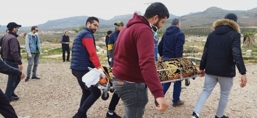 تشييع جنازة الزميل "حمادي مرسق" في جو استثنائي بمقبرة الناظور 