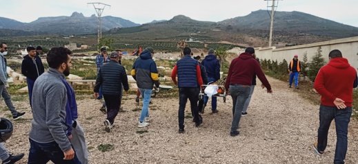 تشييع جنازة الزميل "حمادي مرسق" في جو استثنائي بمقبرة الناظور 