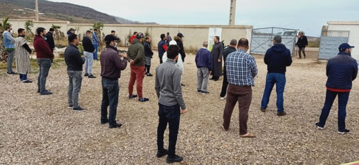 تشييع جنازة الزميل "حمادي مرسق" في جو استثنائي بمقبرة الناظور تشييع جنازة الزميل "حمادي مرسق" في جو استثنائي بمقبرة الناظور