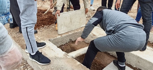 تشييع جنازة الزميل "حمادي مرسق" في جو استثنائي بمقبرة الناظور تشييع جنازة الزميل "حمادي مرسق" في جو استثنائي بمقبرة الناظور