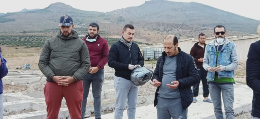 تشييع جنازة الزميل "حمادي مرسق" في جو استثنائي بمقبرة الناظور 