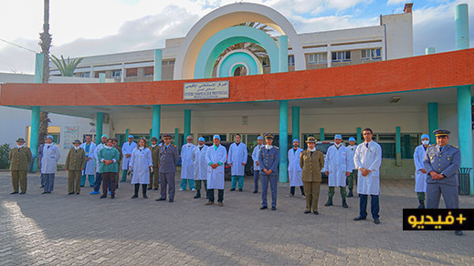 الطب العسكري يحل بمستشفى الناظور للمساهمة في مكافحة تفشي فيروس كورونا المستجد