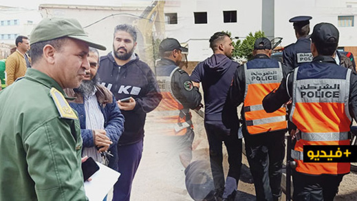 شاهدوا.. إزالة سوق إشوماي بسبب الإكتظاظ الذي يعرفه وعدم إحترام حالة الطوارئ الصحية