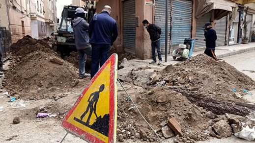 مصرع عامل في شركة لقنوات الصرف الصحي بالناظور 