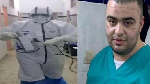 ممرض بجناح المصابين بكورونا: لن نخونك يا وطني ولو خانك الساسة