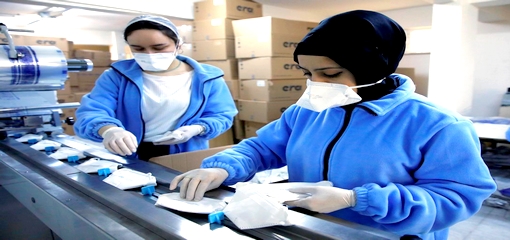 إنتاج وتوزيع 4 مليون كمامة مجانا بجهة طنجة تطوان الحسيمة إنتاج وتوزيع 4 مليون كمامة مجانا بجهة طنجة تطوان الحسيمة