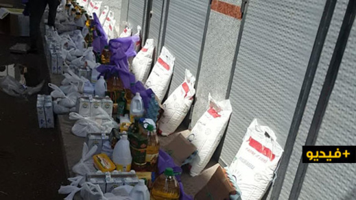 مجموعة شباب الخير ببني انصار توزع قفف من المواد الغذائية على الاسر المعوزة مجموعة شباب الخير ببني انصار توزع قفف من المواد الغذائية على الاسر المعوزة