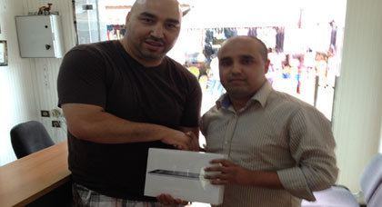 وكالة بويلغمان تفوز بجهاز آي باد بعد بيعها أكبر عدد تذاكر شركة إم إل تورز وكالة بويلغمان تفوز بجهاز آي باد بعد بيعها أكبر عدد تذاكر شركة إم إل تورز