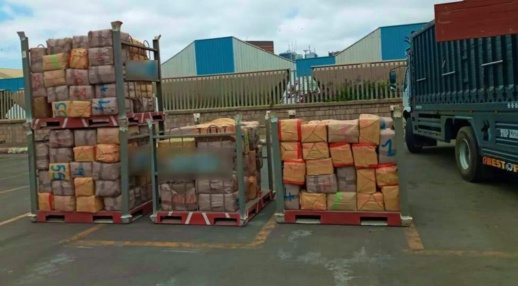 حجز سبعة أطنان و228 كلغ من مخدر الشيرا كانت موجهة للتهريب الدولي حجز سبعة أطنان و228 كلغ من مخدر الشيرا كانت موجهة للتهريب الدولي