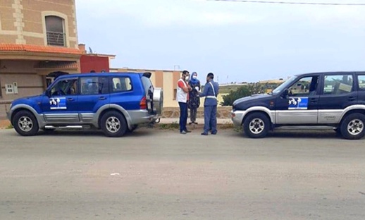 سلطات بني انصار تعتقل أعضاء بجمعية "المهاجرين" بسبب توزيعهم للقفف الرمضانية بفرخانة دون ترخيص سلطات بني انصار تعتقل أعضاء بجمعية "المهاجرين" بسبب توزيعهم للقفف الرمضانية بفرخانة دون ترخيص