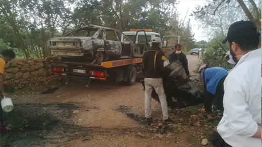 تصفية حسابات بأركمان.. شابان يحرقان سيارتين والدرك يعتقلهم تصفية حسابات بأركمان.. شابان يحرقان سيارتين والدرك يعتقلهم