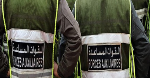 توقيف عنصرين من القوات المساعدة عن العمل بعد ظهورهما في فيديو يعنفان شخصا أثناء تطبيق حالة الطوارئ الصحية توقيف عنصرين من القوات المساعدة عن العمل بعد ظهورهما في فيديو يعنفان شخصا أثناء تطبيق حالة الطوارئ الصحية