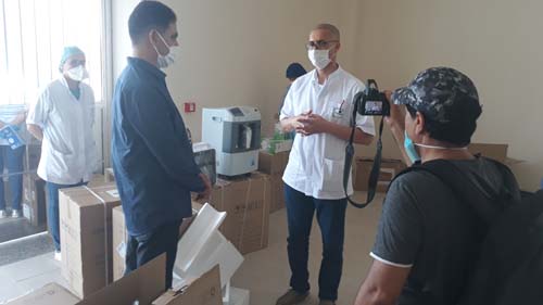 مجلس اقليم الدريوش يسلم الدفعة الثانية من المعدات الطبية في اطار مكافحة فيروس كورونا 