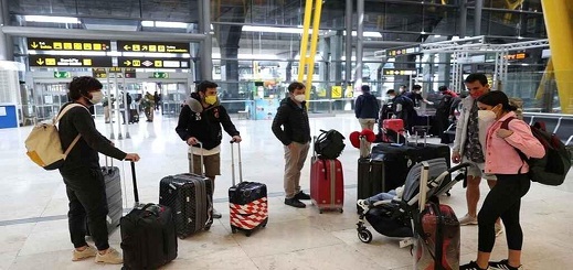 إسبانيا تفرض الحجر على الوافدين من الخارج إسبانيا تفرض الحجر على الوافدين من الخارج