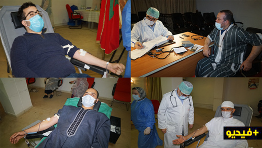 فعاليات جمعوية تشارك في الحملة الكبرى لسد خصاص "بنك الدم" بعمالة الناظور فعاليات جمعوية تشارك في الحملة الكبرى لسد خصاص "بنك الدم" بعمالة الناظور