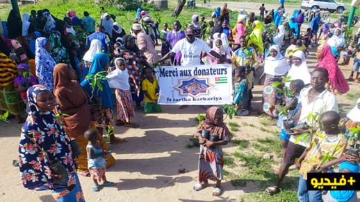 الزاوية الكركرية بالعروي تساهم في مشروع إفريقيا الخضراء وتوزع 1000 شجرة بدولة توغو الزاوية الكركرية بالعروي تساهم في مشروع إفريقيا الخضراء وتوزع 1000 شجرة بدولة توغو