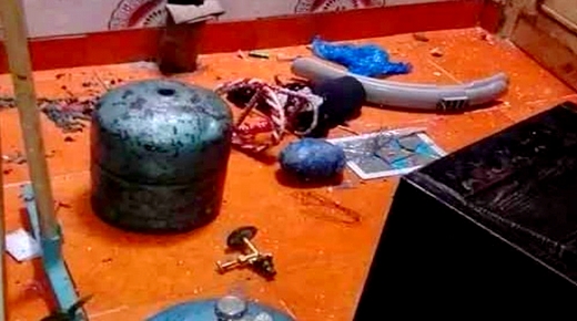مصرع ستيني وإصابة ابنته بحروق خطيرة في إنفجار قنينة غاز بمدينة وجدة
