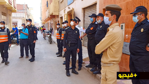 الناظور: إنزال أمني مكثف بأرجاء "تاويمة" لتشديد المراقبة وضمان تطبيق صارم للطوارئ الصحية الناظور: إنزال أمني مكثف بأرجاء "تاويمة" لتشديد المراقبة وضمان تطبيق صارم للطوارئ الصحية