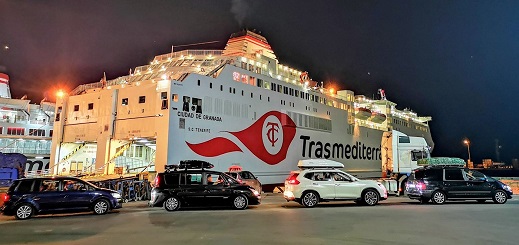 قاطنون بمليلية عالقون بالمغرب يعودون عبر مالقا الى المدينة 