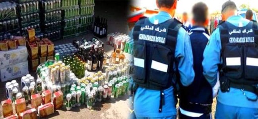 الدريوش.. عناصر الدرك الملكي تعتقل شقيقين بعين زورة وبحوزتهما كمية من الخمور ومبالغ مالية وسيارة مزورة