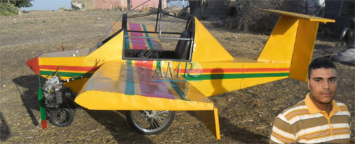 شاب مغربي يصنع طائرة تصل سرعتها 200 كيلومتر في ساعة.. والديستي والدرك تستنطقه وتحقق معه
