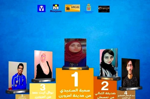 سليلة تمسمان صديقة الغالي تحرز المرتبة الثانية في مسابقة "التصوير الفوتوغرافي" المنظمة عن بعد بالحسيمة سليلة تمسمان صديقة الغالي تحرز المرتبة الثانية في مسابقة "التصوير الفوتوغرافي" المنظمة عن بعد بالحسيمة