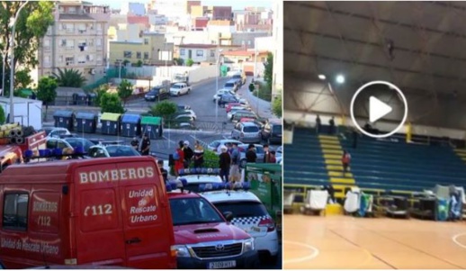 بالفيديو.. نزيل مغربي في مركز إيواء المهاجرين يحاول الانتحار لرفضه الترحيل مع العالقين بالفيديو.. نزيل مغربي في مركز إيواء المهاجرين يحاول الانتحار لرفضه الترحيل مع العالقين