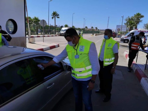 مندوبية الصحة بالناظور تُؤمن عملية عبور المغاربة المقيمين بفرنسا بميناء بني أنصار