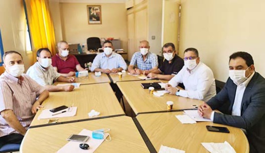 مجعيط يترأس رسميا الشركة المكلفة بتسيير المحطة الطرقية ويتدارس مجموعة من النقاط مع مجلسها الإداري مجعيط يترأس رسميا الشركة المكلفة بتسيير المحطة الطرقية ويتدارس مجموعة من النقاط مع مجلسها الإداري