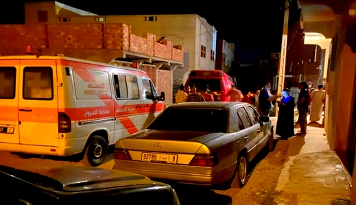 العروي تهتز على جريمة قتل مروعة.. مقتل زوجين على يد مجهولين وإصابة 3 من أقاربهما بجروح العروي تهتز على جريمة قتل مروعة.. مقتل زوجين على يد مجهولين وإصابة 3 من أقاربهما بجروح