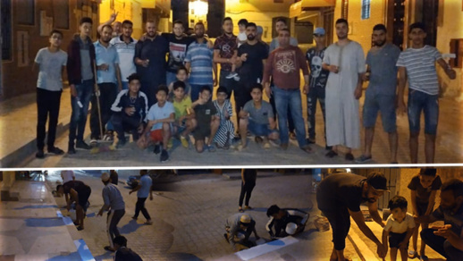 شباب الأمل بسلوان يطلقون مبادرة لتنظيف وصيانة حيهم