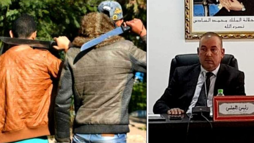 مجهولون يهاجمون رئيس جماعة بالحسيمة رفقة عائلته بـ"سيف" والأخير يعتبر الحادث مدبرا مجهولون يهاجمون رئيس جماعة بالحسيمة رفقة عائلته بـ"سيف" والأخير يعتبر الحادث مدبرا