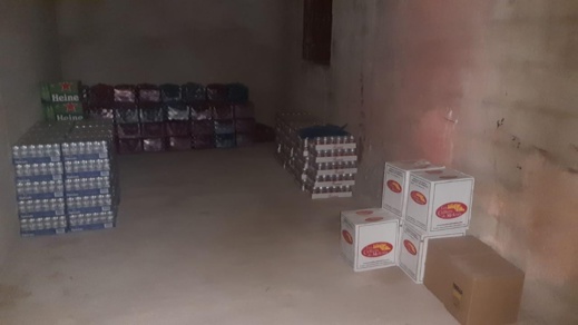 الدرك الملكي بسلوان يضع يده على أزيد من 4 آلاف قنينة من الخمر والفودكا