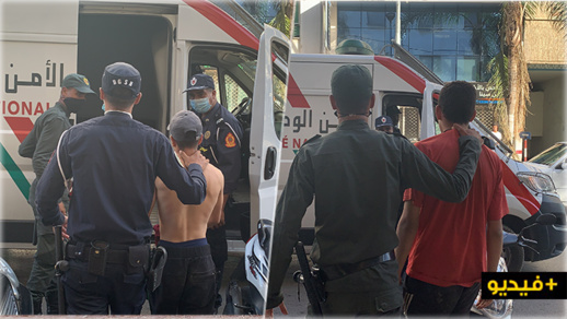 اعتقال قاصرين من الحراكة بسبب شجار بواسطة مادة كحولية وسط الناظور اعتقال قاصرين من الحراكة بسبب شجار بواسطة مادة كحولية وسط الناظور