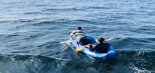 إنقاذ 5 مهاجرين مغاربة حاولوا "الحريك" الى إسبانيا عبر التجديف إنقاذ 5 مهاجرين مغاربة حاولوا "الحريك" الى إسبانيا عبر التجديف