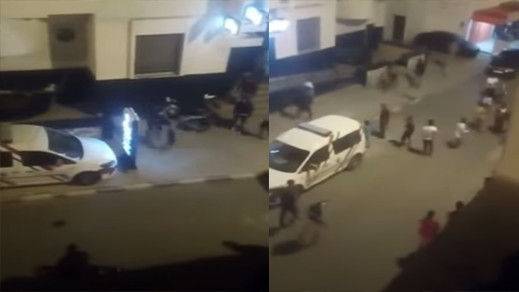 شاهدوا.. شرطي يطلق النار على شخص عرض حياة الناس للخطر شاهدوا.. شرطي يطلق النار على شخص عرض حياة الناس للخطر