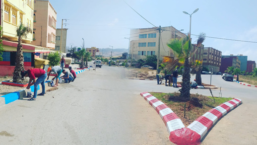 جمعية الطلبة الجامعيين ببني سعيد تنظم حملة نظافة كبرى 