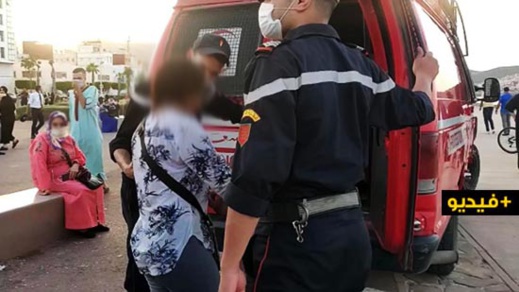 إنقاذ شابة من الغرق بعد سقوطها عرَضا من كورنيش الناظور