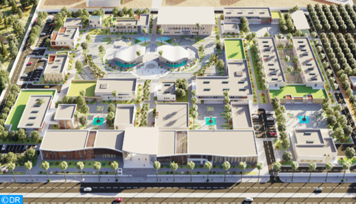 انطلاق أشغال إنجاز مدينة المهن والكفاءات لجهة الشرق بحي المطار انطلاق أشغال إنجاز مدينة المهن والكفاءات لجهة الشرق بحي المطار