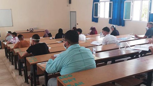 مديرة التعليم تشرف على انطلاق امتحانات البكالوريا في ظروف خاصة بعيدا عن أعين الصحافة
