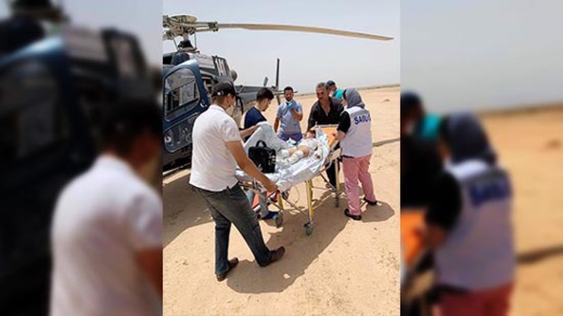قنينة غاز ترسل أفراد عائلة إلى المستعجلات ونقل طفلة في مروحية بسبب خطورة حروقها