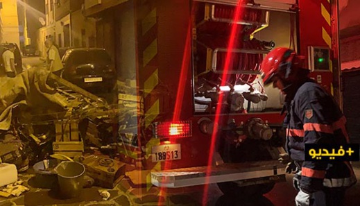 اندلاع حريق بمرآب منزل غير آهل بالسكان بحي عري نالشيح وسط الناظور اندلاع حريق بمرآب منزل غير آهل بالسكان بحي عري نالشيح وسط الناظور