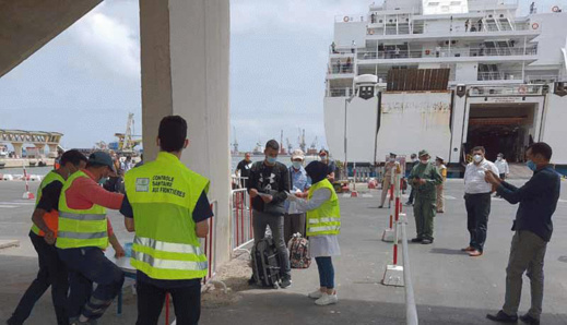 انطلاق أول رحلة بحرية من بني أنصار إلى فرنسا بشروط صارمة انطلاق أول رحلة بحرية من بني أنصار إلى فرنسا بشروط صارمة