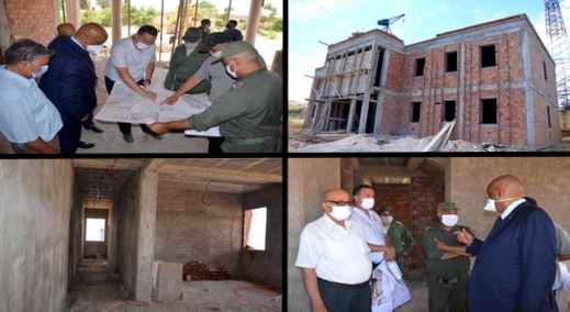 في إطار تقريب الإدارة من المواطن.. عامل إقليم الدريوش يتفقد أشغال بناء المقر الإداري لقيادة تفرسيت في إطار تقريب الإدارة من المواطن.. عامل إقليم الدريوش يتفقد أشغال بناء المقر الإداري لقيادة تفرسيت