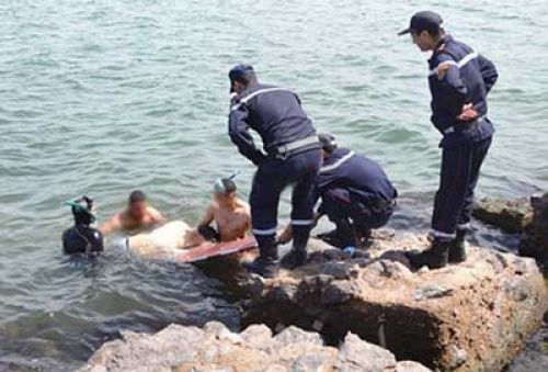 الوقاية المدنية تنتشل جثة شاب من بني بوعياش غرق بشاطئ الصفيحة