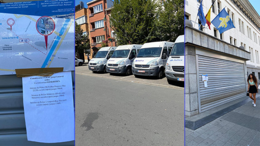 بالصور.. إغلاق مركز للشرطة بمدينة مولنبيك بعد تسجيل حالة إصابة ب"كورونا" في صفوف موظفيه بالصور.. إغلاق مركز للشرطة بمدينة مولنبيك بعد تسجيل حالة إصابة ب"كورونا" في صفوف موظفيه