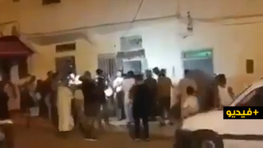 شاهدوا.. السلطات تتدخل لتفريق حفل عائلي بحي شعبي 