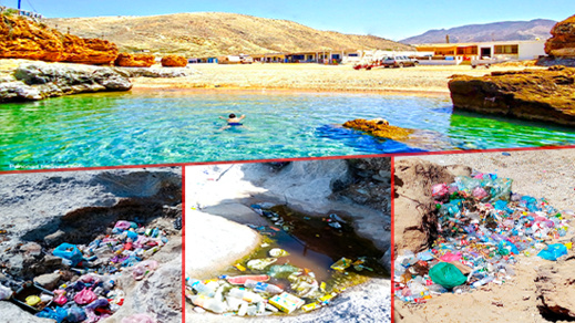 شاطئ تشارانا ببني شيكر يعيش على إيقاع إنتشار الأزبال شاطئ تشارانا ببني شيكر يعيش على إيقاع إنتشار الأزبال