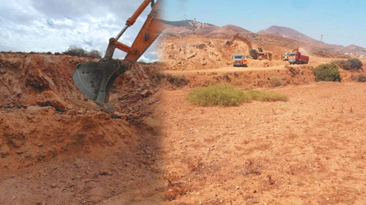 سلطات الناظور تضع حدا لنهب الرّمال في جماعة "أوكسان" وتوقف عدة أشخاص سلطات الناظور تضع حدا لنهب الرّمال في جماعة "أوكسان" وتوقف عدة أشخاص