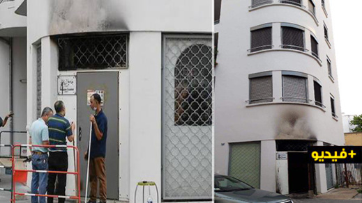 شاهدوا.. إضرام نار في مسجد بليون ووزير الداخلية الفرنسي : أفعال حقيرة وبغيضة شاهدوا.. إضرام نار في مسجد بليون ووزير الداخلية الفرنسي : أفعال حقيرة وبغيضة